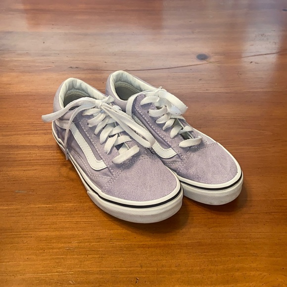 Vans Kids Languid Lavender Old Skool Shoes - Picture 2 of 10